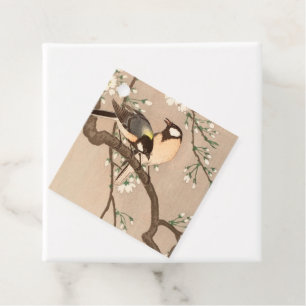 Étiquettes Cadeau Oiseau chevalier asiatique japonais