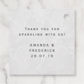 Étiquettes Cadeau Oiseau rouge Imaginaire mousseux (Dos)