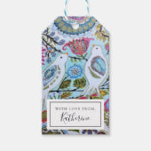 Étiquettes-cadeau Oiseaux en papier I (Devant)