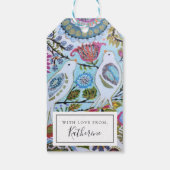 Étiquettes-cadeau Oiseaux en papier I (Dos)