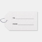 Étiquettes-cadeau Okayest Noël drôle vacances (Dos (Horizontal))