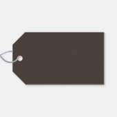 Étiquettes-cadeau Old Love Arbre Rustique Mariage Merci (Dos (Horizontal))