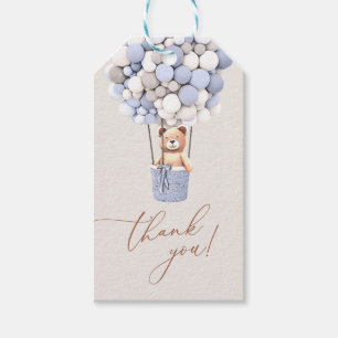 Étiquettes-cadeau On Peut Attendre ! Balises cadeaux baby shower