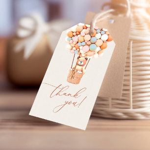 Étiquettes-cadeau On Peut Attendre ! Balises cadeaux baby shower