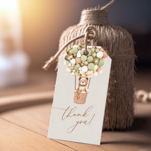 Étiquettes-cadeau On Peut Attendre ! Balises cadeaux baby shower