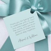 Étiquettes Cadeau On The Beach Wedding