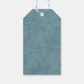 Étiquettes-cadeau One-A-Saurus Dinosaur 1st Birthday Party (Dos)