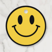 Étiquettes Cadeau "One Happy Dude" Retro sourit fête d'anniversaire (Dos)