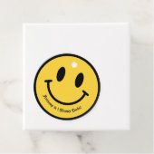 Étiquettes Cadeau "One Happy Dude" Retro sourit fête d'anniversaire (En situation)