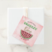 Étiquettes Cadeau One In A Melon 1er Anniversaire (En situation)