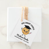Étiquettes Cadeau "One Smart Cookie" Jote Funny Graduation Dessert (En situation)