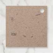 Étiquettes Cadeau Orangecello Maison faite avec amour (Dos)