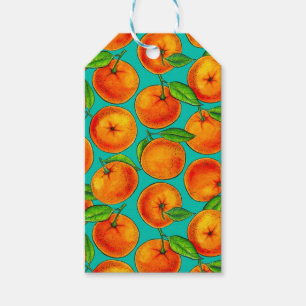 Étiquettes-cadeau Oranges