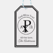 Étiquettes-cadeau Ordination du prêtre catholique (Dos)