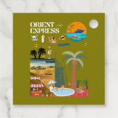 ÉTIQUETTES CADEAU ORIENT EXPRESS ÉTIQUETTE-CADEAU (Dos)