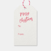 Étiquettes-cadeau Ornements de Noël fantastiques (Dos)