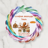 Étiquettes Cadeau Otto’s circus snack shack (Dos)