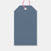 Étiquettes-cadeau Ours polaire doux avec écusson (Dos)