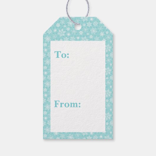 Étiquettes-cadeau Ours polaire mignon Personnaliser le texte Noël (Dos)