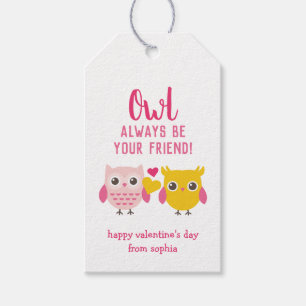 Étiquettes-cadeau Owen Soyez Toujours Votre Ami Enfants Valentines P