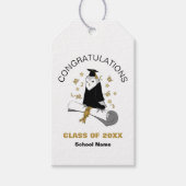 Étiquettes-cadeau Owl Preschool / Kindergarten Graduation Party (Devant)