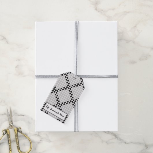 Étiquettes-cadeau Pad d'échecs par Kenneth Yoncich (Avec de la ficelle)