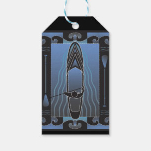 Étiquettes-cadeau Paddleboard