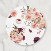 ÉTIQUETTES CADEAU PAGE DE CHAMPAGNE POP IT FAVORISER LES BALISES (Dos)