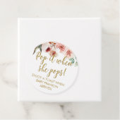 ÉTIQUETTES CADEAU PAGE DE CHAMPAGNE POP IT FAVORISER LES BALISES (En situation)