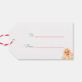 Étiquettes-cadeau Pain d'épices (Dos Horizontal)