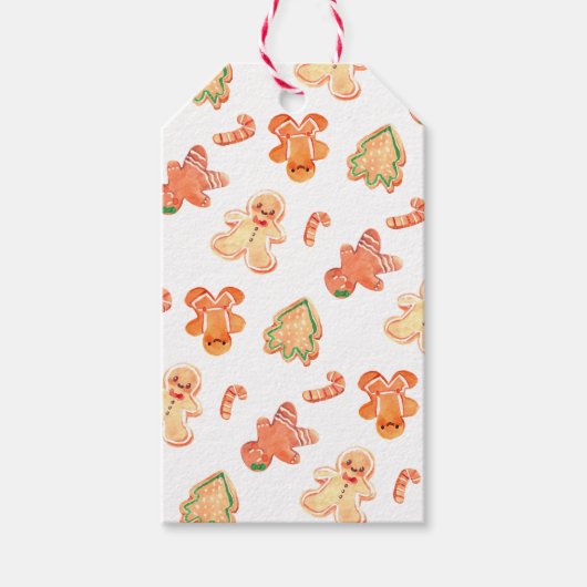 Étiquettes-cadeau Pain d'épices (Devant)
