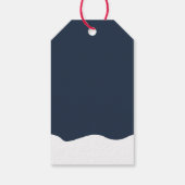 Étiquettes-cadeau Pain d'épices Père Noël Cadeaux de Noël (Dos)