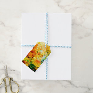 Étiquettes-cadeau Palette Artiste Colorée