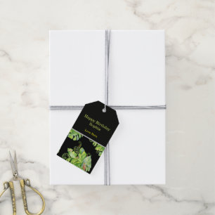 Étiquettes-cadeau Palmiers Tropicaux Verdure