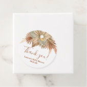 Étiquettes Cadeau Pampas Douche Grass (En situation)