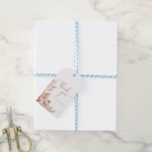 Étiquettes-cadeau Pampas Grass Floral Baby shower bohème (Avec de laficelle)