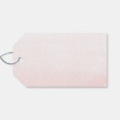 Étiquettes-cadeau Pampas Rose Floral Grass Boho Merci (Dos (Horizontal))