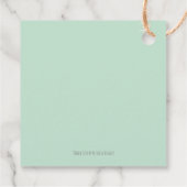 Étiquettes Cadeau Panier à ballons rose Teddy (Dos)