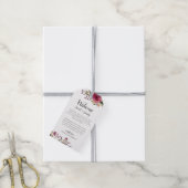 Étiquettes-cadeau Panier cadeau de bienvenue Mariage de automne de f (Avec de la ficelle)