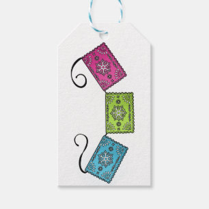 Étiquettes-cadeau Papel Picado