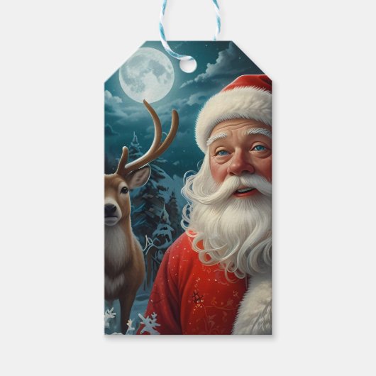 Étiquettes-cadeau Papier d'emballage (Devant)