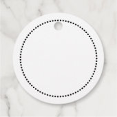 Étiquettes Cadeau Papier Kraft Pour Bébé Faire Potion (Dos)