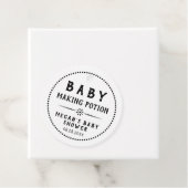 Étiquettes Cadeau Papier Kraft Pour Bébé Faire Potion (En situation)