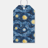 Étiquettes-cadeau Papillon de lune des étoiles de rêve (Dos)