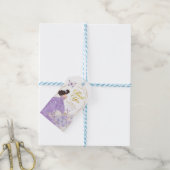 Étiquettes-cadeau Papillon floral violet de Boho Princesa Quinceañer (Avec de laficelle)