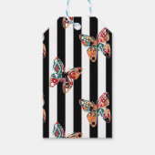 Étiquettes-cadeau Papillon multicolore (Devant)