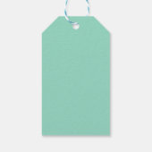 Étiquettes-cadeau Papillons colorés imprimés (Dos)