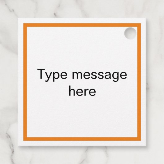 Étiquettes Cadeau Papillons monarques (Dos)