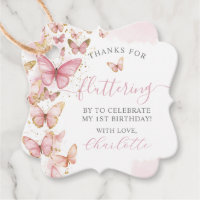 Papillons Pretty Rose 1er 2e 3e 5e anniversaire