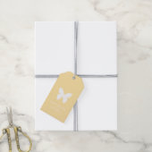 Étiquettes-cadeau Pâques pastel (Avec de la ficelle)